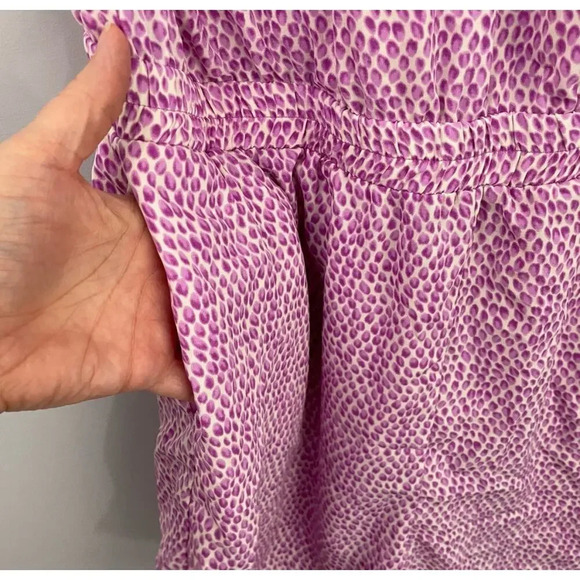 Bar III Surplice Fuschia Romper - Picture 4 of 7